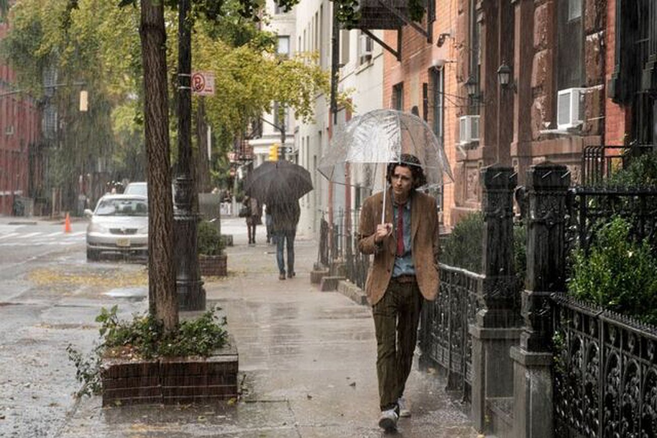 Un día lluvioso en Nueva York: La marca registrada